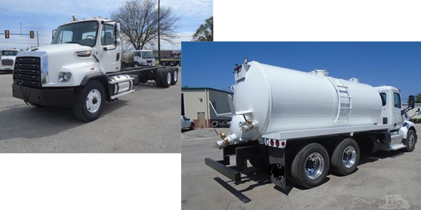 2015 & 2016 Freightliner Heavy Spec Chassis w/New Tank